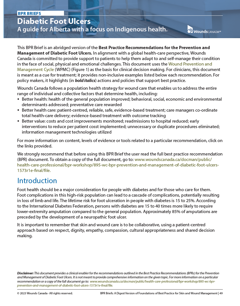 Diabetic Foot Ulcers